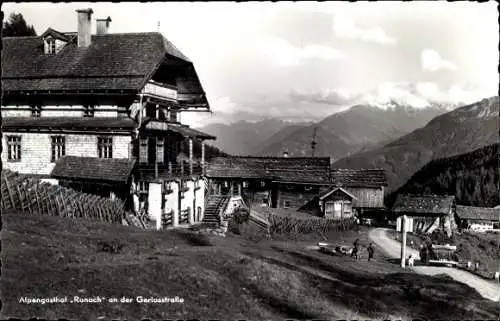 Ak Tirol, Alpengasthof Ronach an der Gerlosstraße