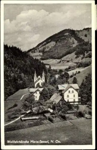 Ak Maria Seesal Niederösterreich, Wallfahrtskirche