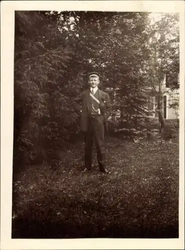 Studentika Foto Portrait von einem Studenten