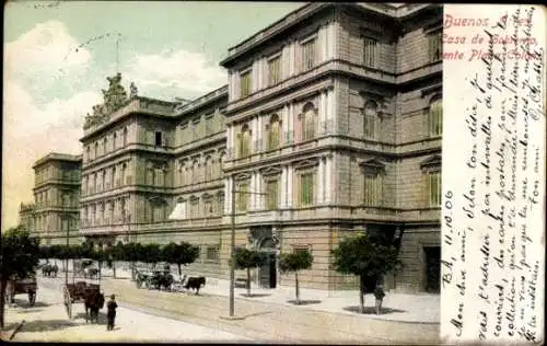 Ak Buenos Aires Argentinien, Casa de Gobierno