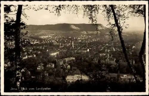 Ak Jena in Thüringen, Blick vom Landgrafen, Panorama