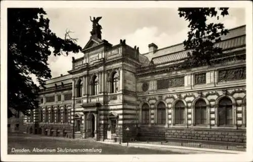 Ak Dresden Altstadt, Albertinum Skulpturensammlung