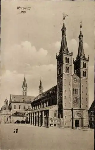 Ak Würzburg am Main Unterfranken, Dom
