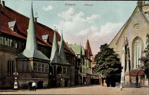 Ak Einbeck in Niedersachsen, Rathaus