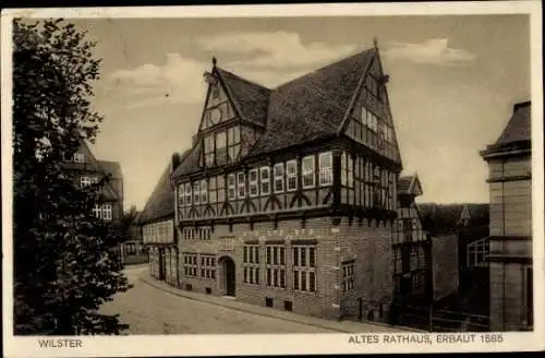 Ak Wilster in Holstein, Altes Rathaus