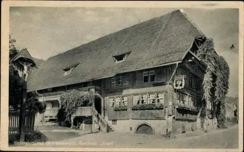 Ak Glotterbad im Schwarzwald, Unterglottertal, Gasthaus Engel