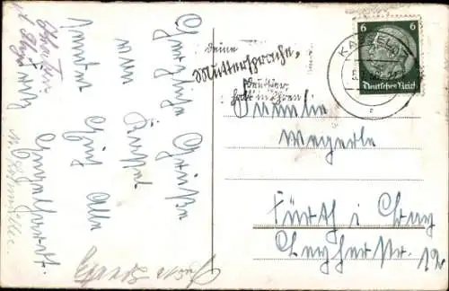 Ak Kassel in Hessen, Rathaus