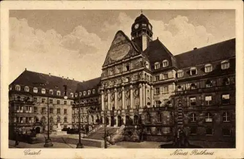 Ak Kassel in Hessen, Neues Rathaus