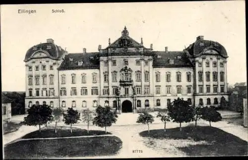 Ak Ellingen in Mittelfranken Bayern, Schloss