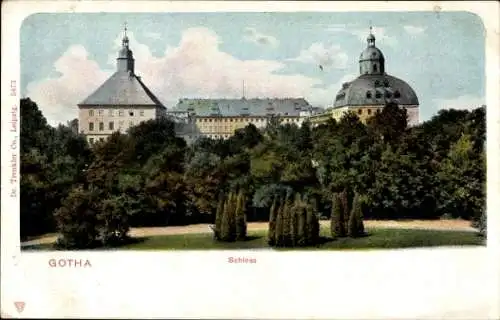 Ak Gotha in Thüringen, Schloss