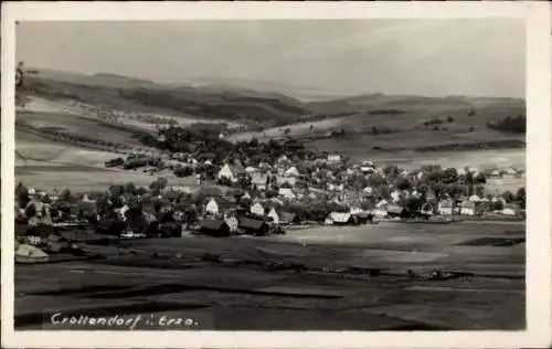 Foto Ak Crottendorf im Erzgebirge, Panorama