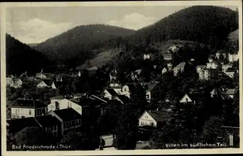 Ak Friedrichroda im Thüringer Wald, Villen