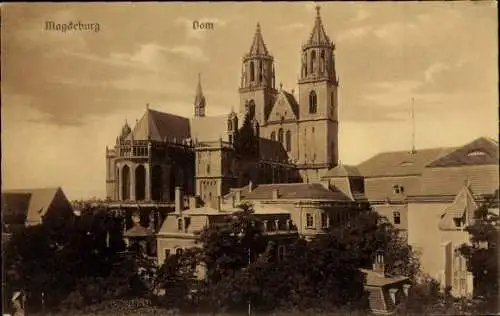 Ak Magdeburg an der Elbe, Dom