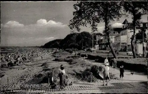 Ak Ostseebad Scharbeutz in Holstein, Strand