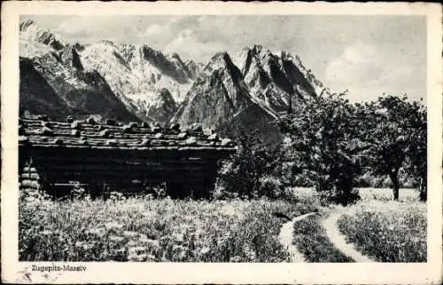 Ak Zugspitze, Massiv