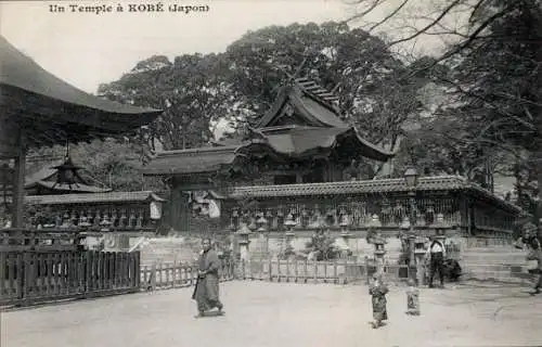 Ak Kobe Präf. Hyogo Japan, Tempel