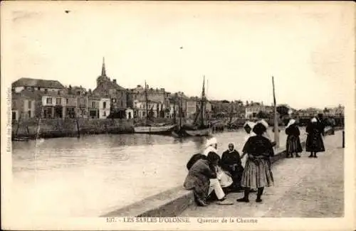 Ak Les Sables d’Olonne Vendée, Bezirk Chaume