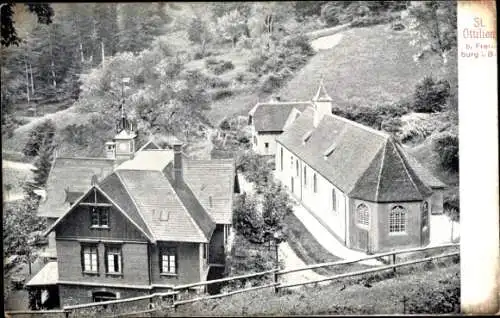Ak Waldsee Freiburg im Breisgau, Waldheiligtum Sankt Ottilien