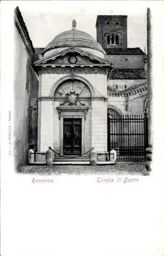 Ak Ravenna Emilia Romagna, Tomba di Dante