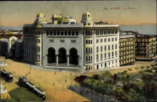 Ak Algier Algier Algerien, La Poste