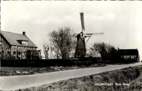 Ak Colijnsplaat Zeeland, Alte Mühle