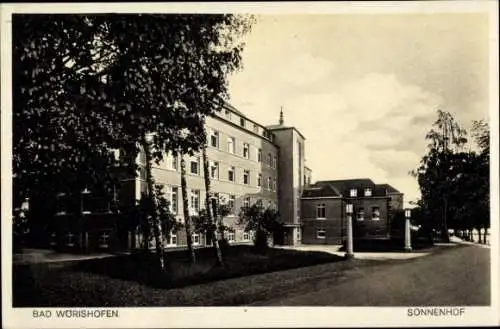 Ak Bad Wörishofen im Unterallgäu, Hotel Sonnenhof