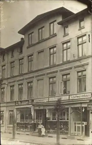 Foto Ak Hamburg Harburg, Schuhwarenhaus Friedrich Höbe, Postweg 6