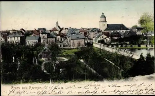 Ak Krempe in Holstein, Panorama