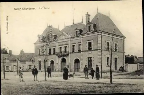 Ak Cour-Cheverny Loir-et-Cher, La Mairie