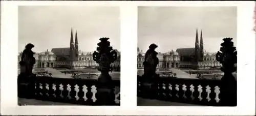 Stereo Raumbild Foto Aus deutschen Gauen Nr. 92, Dresden, Zwinger