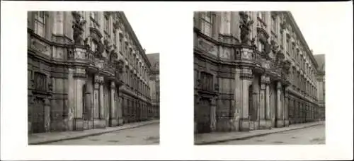 Stereo Raumbild Foto Kostbarkeiten des Barock Nr. 14, Breslau, Universität