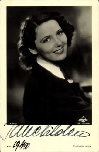 Ak Schauspielerin Jane Tilden, Portrait, Autogramm