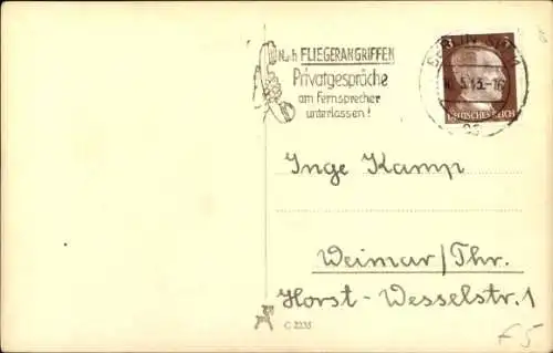 Ak Schauspielerin Anneliese Uhlig, Portrait, Autogramm