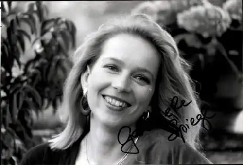 Ak Schauspielerin Gabriele Spiegl, Portrait, Autogramm