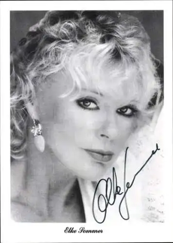 Ak Schauspielerin Elke Sommer, Portrait, Autogramm