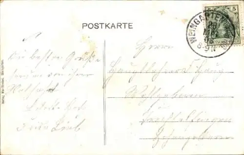 Ak Weingarten in Württemberg, Kloster