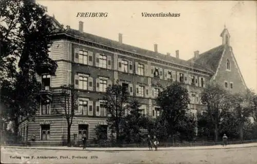 Ak Freiburg im Breisgau, Vincentiushaus