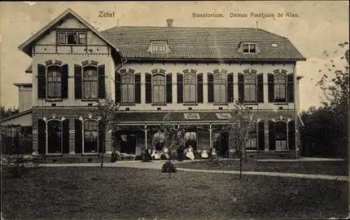 Ak Zeist Utrecht Niederlande, Sanatorium Damenpavillon 3. Klasse