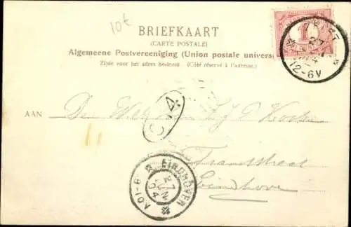 Ak Zeist Utrecht Niederlande, in der Dorpstraat