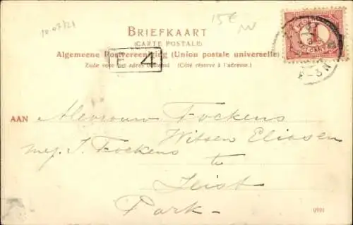 Ak Zeist Utrecht Niederlande, 1ste Dorpstraat