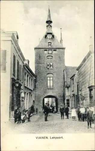 Ak Vianen Utrecht Niederlande, Lekpoort