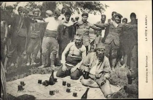 Ak Saloniki Saloniki Thessaloniki Griechenland, Das Festival in Arpali