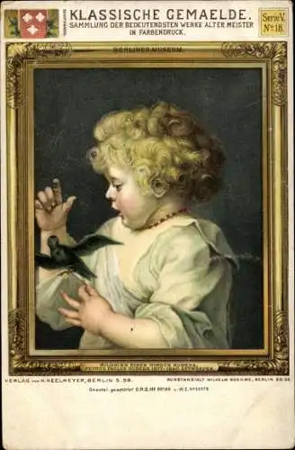 Künstler Litho Rubens, Bildnis eines Kindes