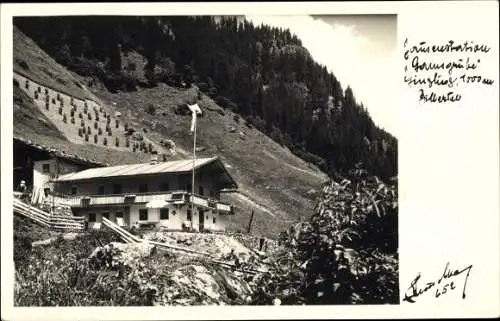 Ak Ginzling in Tirol, Jausenstation