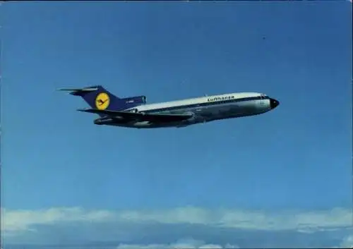 Ak Passagierflugzeug Lufthansa, Boeing 727 Europa Jet