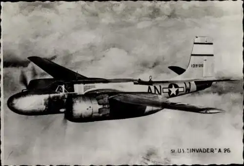 Ak Amerikanisches Militärflugzeug Douglas Invader A26