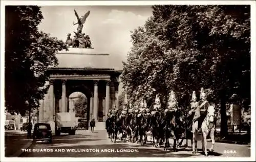 AK London City England, Guards, Wellington-Arch