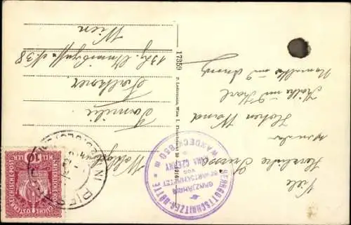 Ak Hohe Wand Niederösterreich, Springelsteig, Ausstieg