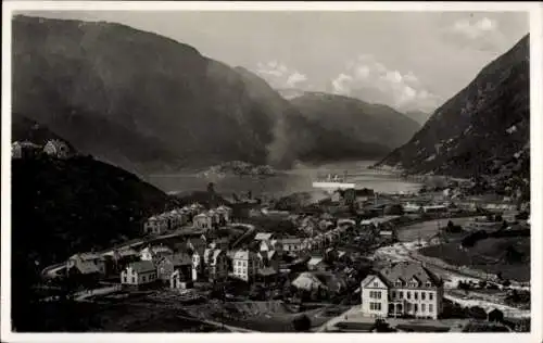Ak Odde Hardanger Norwegen, Fjord, Panorama