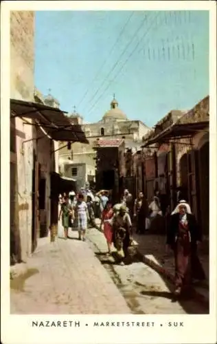 Ak Nazareth Nazareth Israel, Marketstreet, Suk